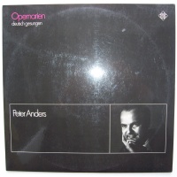 Peter Anders • Opernarien deutsch gesungen 2 LPs