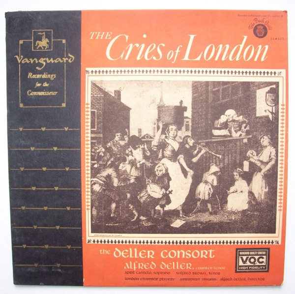 Deller Consort • The Cries of London LP
