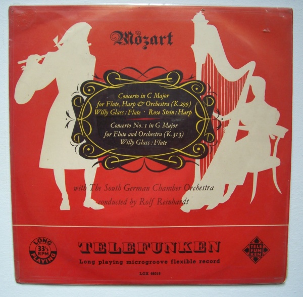 Wolfgang Amadeus Mozart (1756-1791) • Concerto in C major for Flute LP