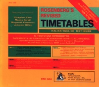 Jon Rose • Rosenbergs Revised Timetables CD