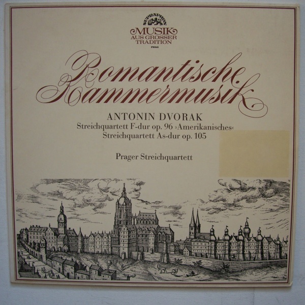 Dvorak (1841-1904) • Streichquartett "Amerikanisches" LP • Prager Streichquartett