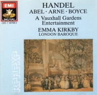 Emma Kirkby • Handel, Abel, Arne, Boyce CD