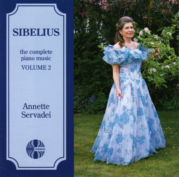Annette Servadei: Jean Sibelius (1865-1957) • The Complete Piano Music Vol. 2 CD
