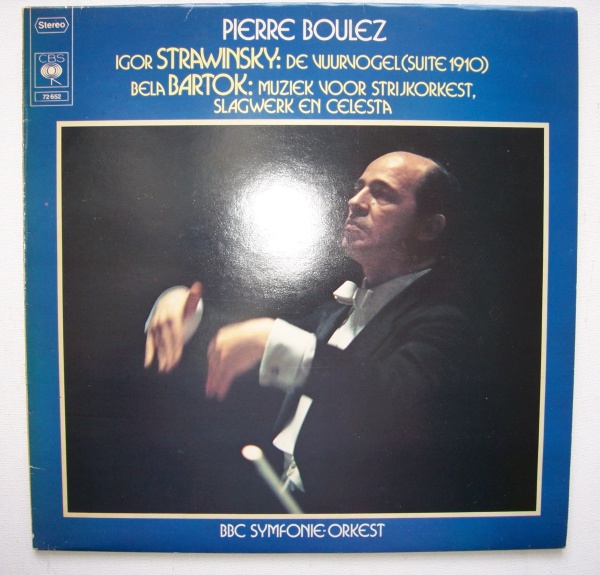 Pierre Boulez: Igor Stravinsky (1882-1971) • Firebird-Suite LP