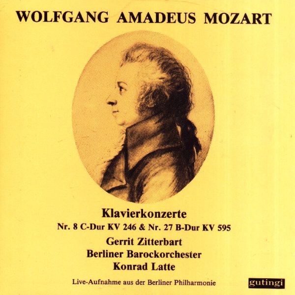 Wolfgang Amadeus Mozart (1756-1791) • Klavierkonzerte CD • Gerrit Zitterbart