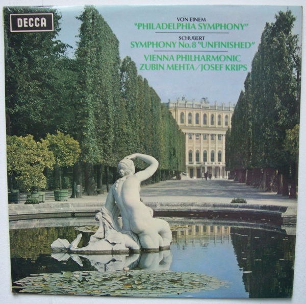 Gottfried Von Einem (1918-1996) • Philadelphia Symphony op. 28 LP