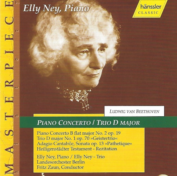 Elly Ney: Ludwig van Beethoven (1770-1827) • Piano Concerto / Trio in D major CD