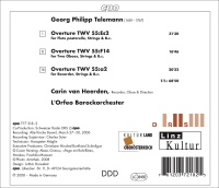 Georg Philipp Telemann (1681-1767) • 3 Orchestral Suites CD