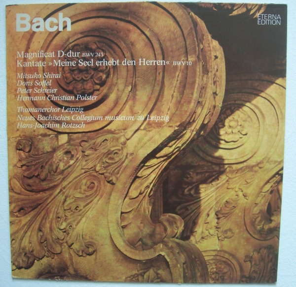 Johann Sebastian Bach (1685-1750) • Magnificat D-Dur LP • Peter Schreier