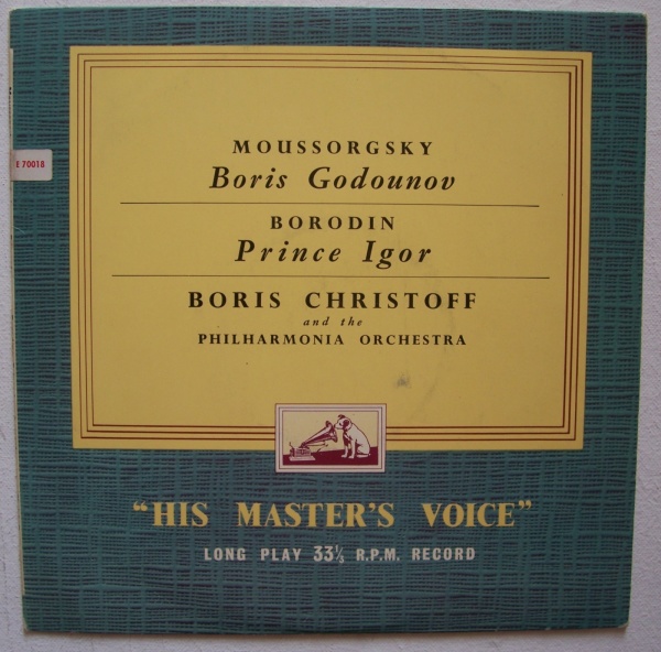 Modest Mussorgsky (1839-1881) • Boris Godounov 10" • Boris Christoff