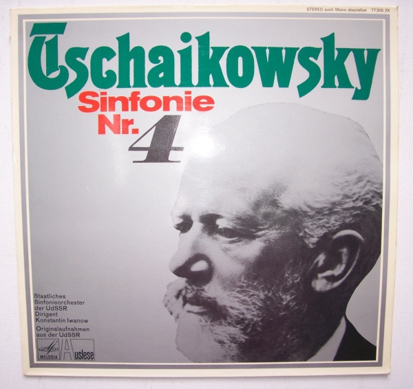 Peter Tchaikovsky (1840-1893) • Symphony No. 4 LP • Konstantin Iwanow