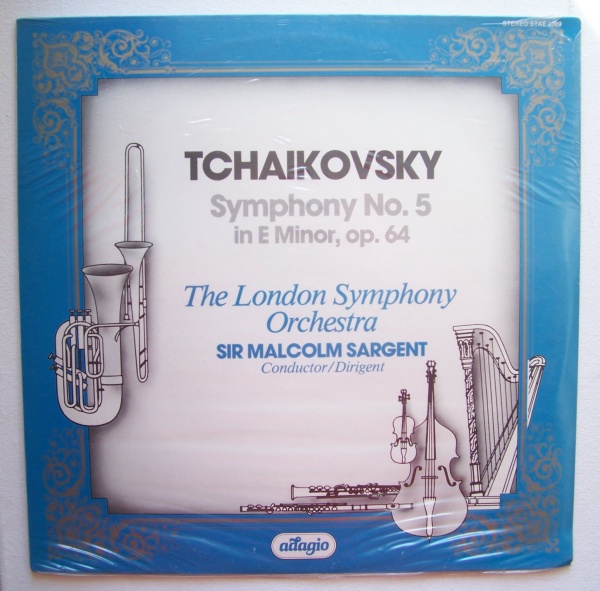 Peter Tchaikovsky (1840-1893) • Symphony No. 5 LP • Malcolm Sargent