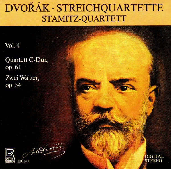 Antonin Dvorak (1841-1904) • Streichquartette Vol. 4 CD • Stamitz-Quartett