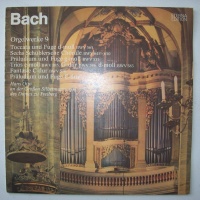 Johann Sebastian Bach (1685-1750) • Orgelwerke 9 LP