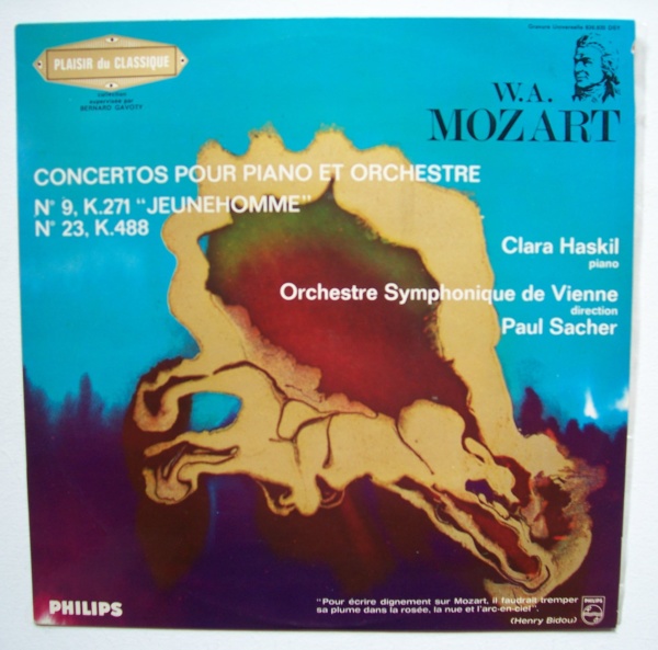 Wolfgang Amadeus Mozart (1756-1791) - Concertos pour piano et orchestre LP - Clara Haskil