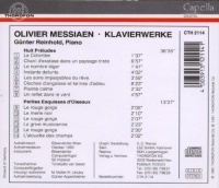 Olivier Messiaen (1908-1992) • Klavierwerke • Piano Works CD