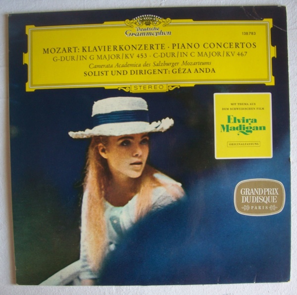 Wolfgang Amadeus Mozart (1756-1791) • Piano Concertos LP • Elvira Magidan