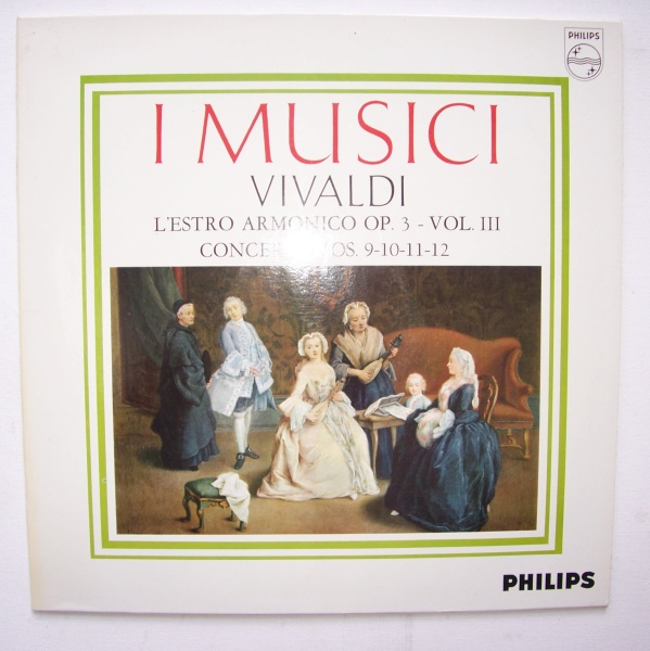 Antonio Vivaldi (1678-1741) - Lestro Armonico op. 3 Vol. III LP - I Musici