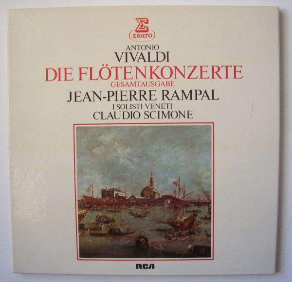 Antonio Vivaldi (1678-1741) • Die Flötenkonzerte 3 LP-Box • Jean-Pierre Rampal