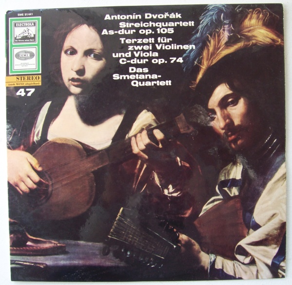 Antonin Dvorak (1841-1904) • Streichquartett As-Dur op. 105 LP • Smetana-Quartett