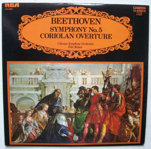 Ludwig van Beethoven (1770-1827) • Symphony No. 5 / Coriolan Overture LP
