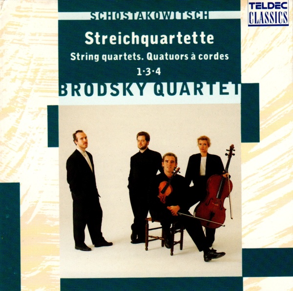 Brodsky Quartet: Dmitri Shostakovich (1906-1975) • Streichquartette 1, 3, 4 CD