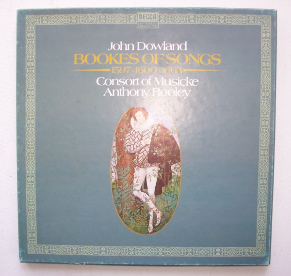 John Dowland (1563-1626) • Bookes of Songs 2 LP-Box • Anthony Rooley