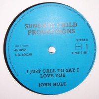 John Holt • I just call to say I love you 12"