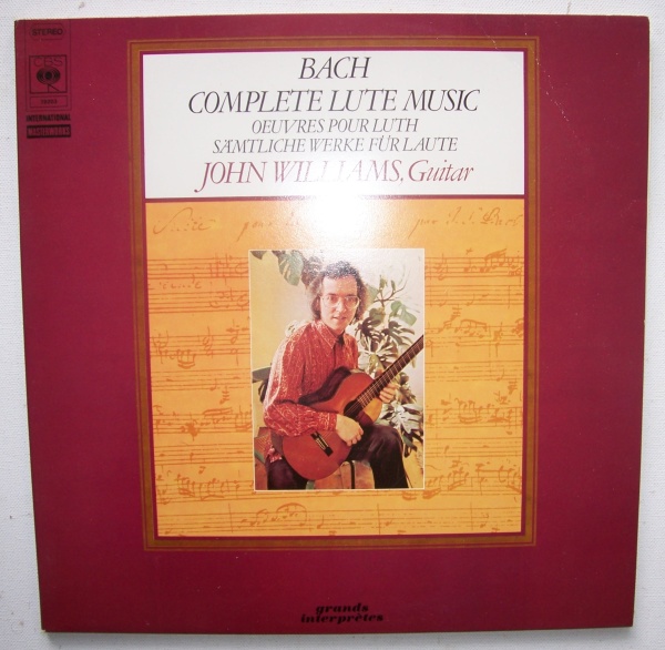 John Williams: Johann Sebastian Bach (1685-1750) • Complete Lute Music 2 LPs