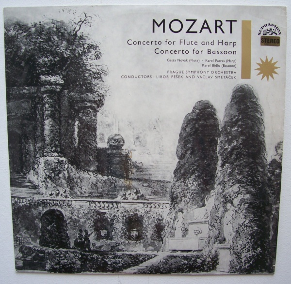 Wolfgang Amadeus Mozart (1756-1791) • Concerto for Flute and Harp LP