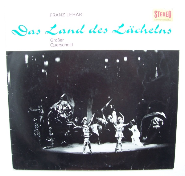 Franz Lehár (1870-1948) • Das Land des Lächelns LP • Robert Stolz