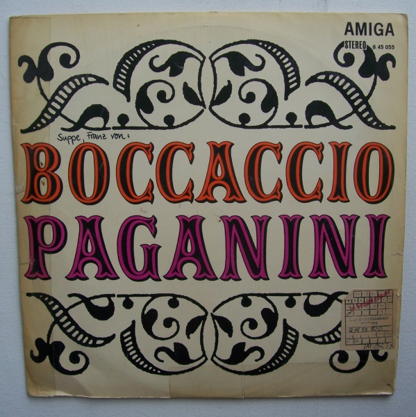 Franz von Suppé (1819-1895) • Boccaccio / Paganini LP