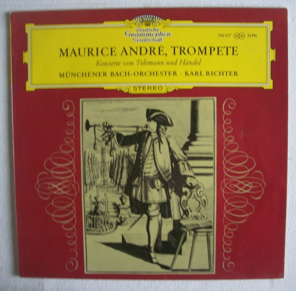 Maurice André • Konzerte von Telemann und Händel LP