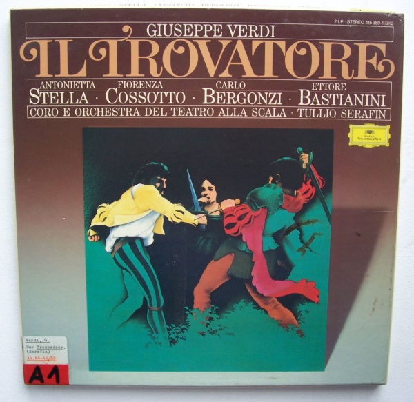 Giuseppe Verdi (1813-1901) • Il Trovatore 2 LP-Box • Antonietta Stella