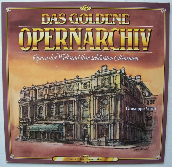 Teatro Colón Buenos Aires • Giuseppe Verdi LP