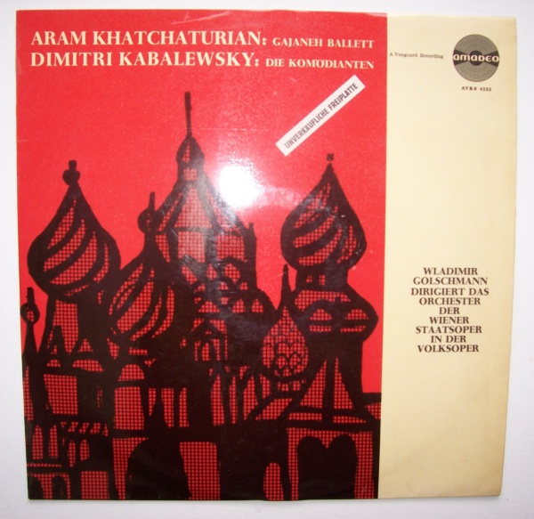 Aram Khatchaturian (1903-1978) • Gajaneh Ballett LP