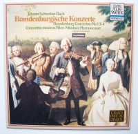Johann Sebastian Bach (1685-1750) • Brandenburgische Konzerte 2 LPs • Nikolaus Harnoncourt