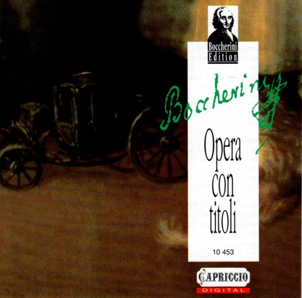 Luigi Boccherini (1743-1805) • Opera con titoli CD