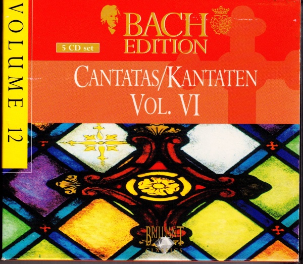 Johann Sebastian Bach (1685-1750) Edition Vol. 12 • Kantaten Vol. VI 5-CD-Box