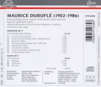 Maurice Duruflé (1902-1986) • Requiem op. 9 CD