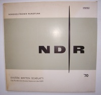 NDR 1970 • Dvorak, Britten, Scarlatti LP