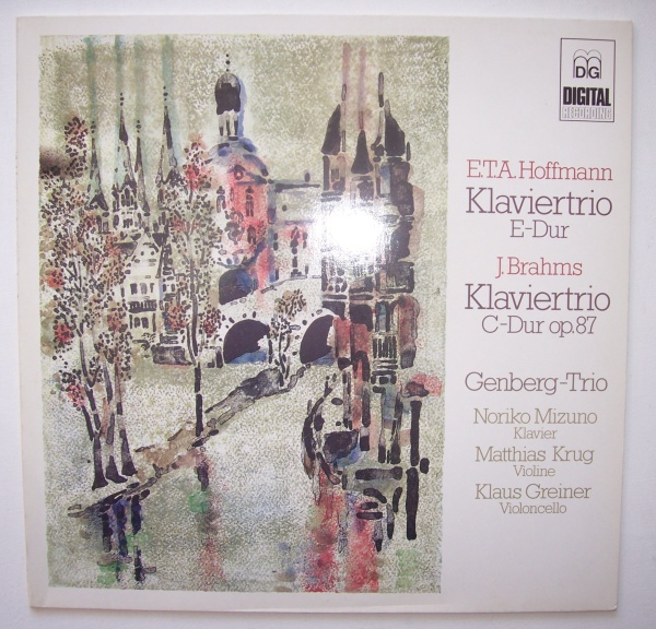 E. T. A. Hoffmann (1776-1822) • Klavier-Trio E-Dur LP • Genberg-Trio
