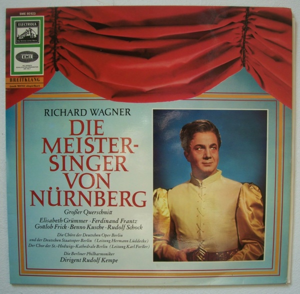 Ferdinand Frantz: Richard Wagner (1813-1883) • Die Meistersinger von Nürnberg LP