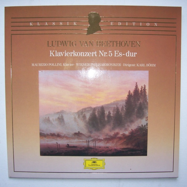 Ludwig van Beethoven (1770-1827) • Klavierkonzert Nr. 5 LP • Maurizio Pollini