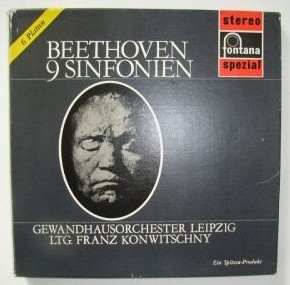 Ludwig van Beethoven (1770-1827) • 9 Sinfonien LP-Box- Franz Konwitschny