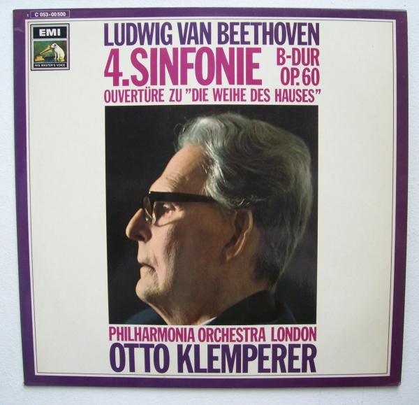 Otto Klemperer: Ludwig van Beethoven (1770-1827) • 4. Sinfonie LP