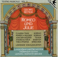 Georg Benda (1722-1795) • Romeo und Julie 2 CDs