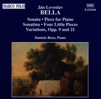 Jan Levoslav Bella (1843-1936) • Piano Music...