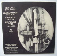 Henry Cowell (1897-1965) • Quartet Romantic LP