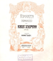 Robert Schumann (1810-1856) • 3 Romanzen op. 28